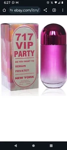 717 VIP Party Do You Want to Remain Private Eau de Parfum 3.4oz/100ml - Picture 1 of 5