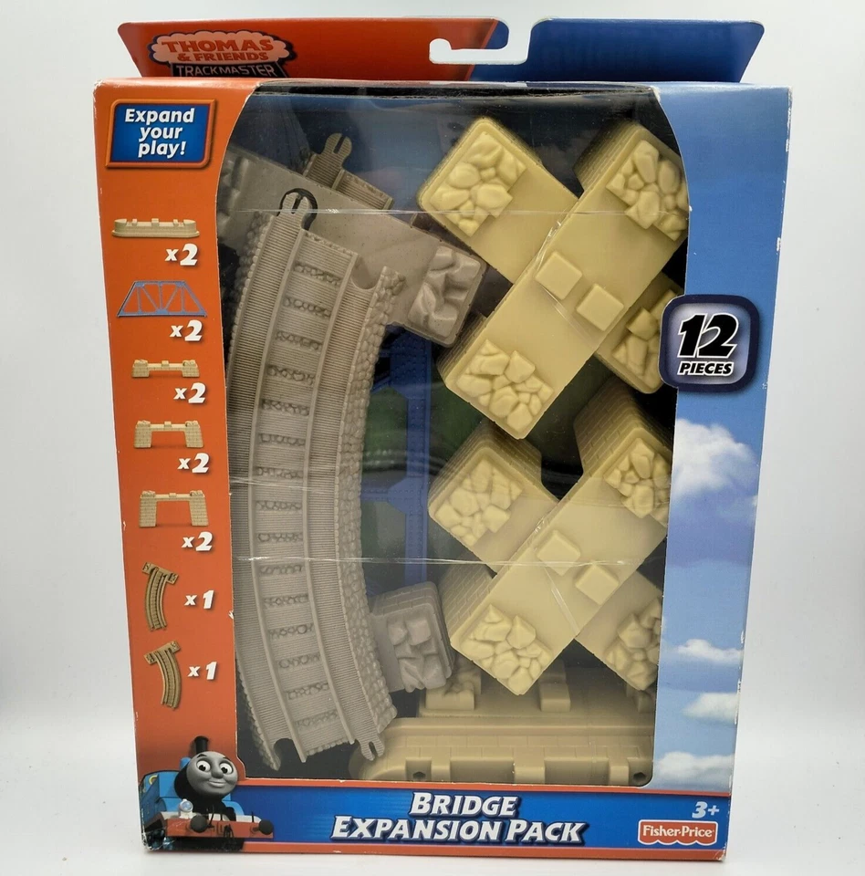 Thomas & Friends Trackmaster 12 Piezas Puente Expansión Pack Fisher Price Tren Foto 1 de 4