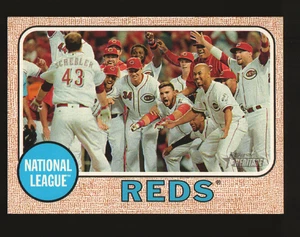 2017 Topps Heritage #205 - Cincinnati Reds CL  17-1239 - Picture 1 of 2