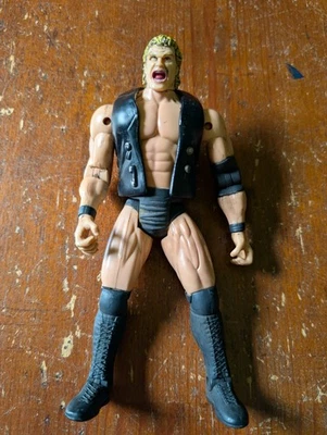 Figura de lucha libre de acción WWE Sid Vicious Power Slam 2000 Marvel Toybiz WCW WWF Foto 1 de 3