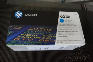 Nowy zapieczętowany oryginalny toner cyjan OEM HP CF321A 653A LaserJet MFP M680 1I28H1Bb - Zdjęcie 1 z 4