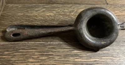Antique Cast Iron Lemon Juicer Press – 22" Heavy Duty Hand Squeezer – Primitive - Image 1 of 4