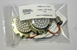 Señales de giro LED ÁMBAR 7507 traseras Yamaha V-Star 950 y 1300, Street Magic, Pr - Imagen 1 de 6