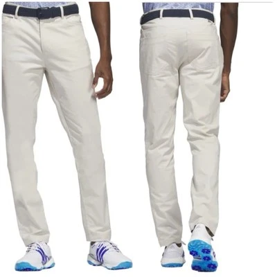 Adidas Golf Go To 5 Pocket Tapered For Pant Size 38x33 In Stone Stretch - Image 1 of 4
