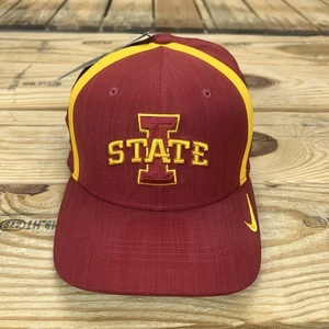 Nike Iowa State Cyclones Hat Red Gold Classic99 Dri-FIT Aerobill Adjustable NWT - Picture 1 of 7