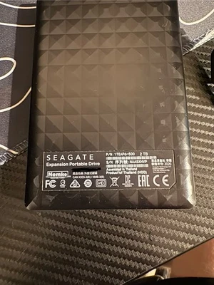 Seagate Expansion Portable Drive 2TB USB 1TEAP6-500 SRD0NF1 - Image 1 of 2
