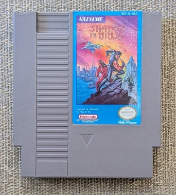 Shadow of the Ninja - Nintendo NES - Loose Game Cartridge Only - Cart - Cleaned  - Image 1 of 4
