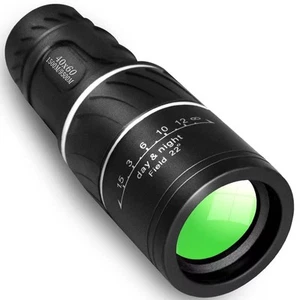Telescopio Monoculare, Aggiornamento 40 x 60 Telescopio Portatile, Monocolo per Adulti... - Foto 1 di 7