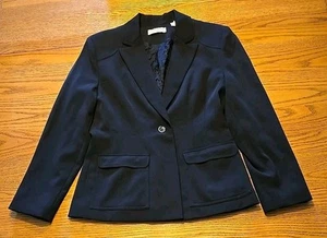 Valerie Steven's Separates Vtg Petite SZ 4P Lined Single Button 2 Pocket - Picture 1 of 12