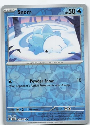 Snom - 045/162 Common Reverse Holo SV05: Temporal Forces NM Pokémon - Image 1 of 2