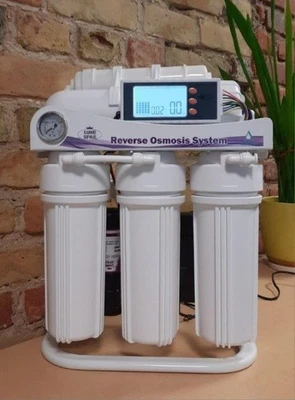 Purchase 9 Stages 800 GPD Reverse Osmosis Water Filter System Direct Flow LCD - Image 1 of 4