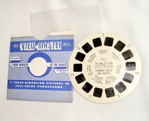 Viewmaster 122 Salt Lake & Mormon Temple - HL - MINT - Picture 1 of 1