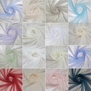 Stretch Hexagon Mesh Tulle Fabric Net Ballet Tutu Veils Dress Bridal 60"w 5yards - Picture 1 of 555