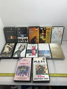 Bundle Of Music/Concert/Promo vhs Tapes - Picture 1 of 9