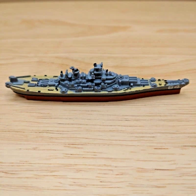 Galoob Micro Máquinas Acorazado Militar Miniatura Barco Barco Gris 2 Foto 1 de 4