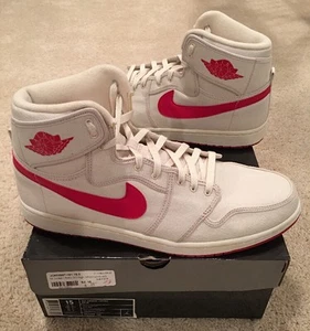 Nike Air Jordan Retro 1 High OG AJKO White Varsity Red Chicago Size 15 Canvas - Picture 1 of 12