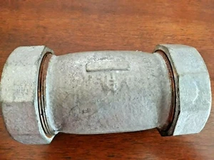 Compression Galvanized "Dresser" coupling by Smith Blair 1 1/2" x 5" NEW - Picture 1 of 4