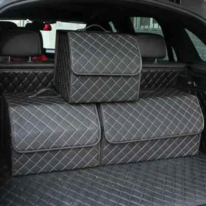 Caja organizadora de maletero de coche plegable automática multiuso herramientas bolsa de almacenamiento guardar ordenar - Imagen 1 de 16