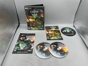WARHAMMER 40,000 DAWN OF WAR WINTER ASSAULT & DARK CRUSADE PC GAME LOT - Picture 1 of 7