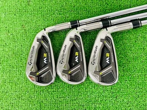 Taylormade M2 Iron 5-9+PW RH Reax Japan Spec 90 Stiff Flex Steel Shaft G12644 - Picture 1 of 8