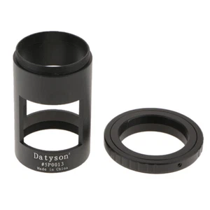 T Ring Spotting Scope Camera Adapter for Nikon F DSLR + Photography Sleeve M42 - Picture 1 of 6