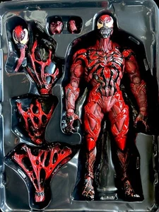 Marvel Variant Play Arts Kai VENOM VARIANT CARNAGE Square Enix Unused - Picture 1 of 3