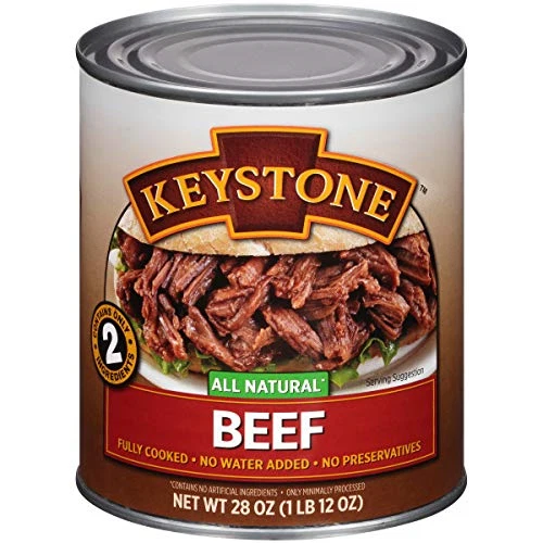 Keystone Meats All Natural Canned Beef - 28oz