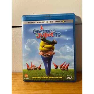 Gnomeo and Juliet 3D 3-Disc (Blu-ray, DVD, Digital) - Picture 1 of 3