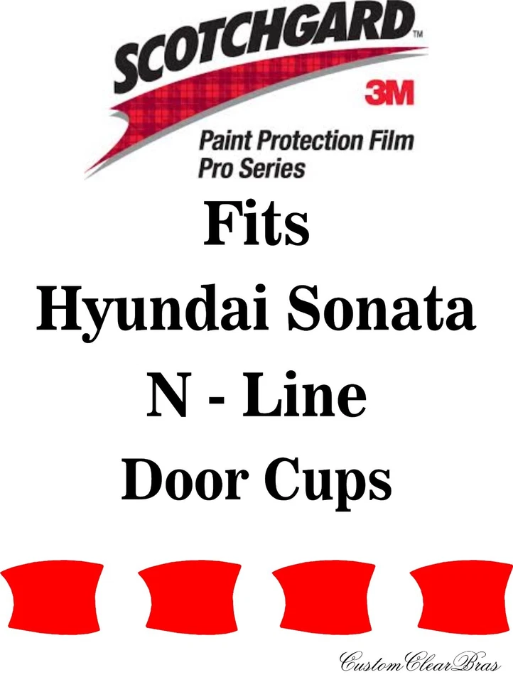 Película de protección de pintura 3M serie Pro para Hyundai Sonata N-Line 2021 2022 2023 Foto 1 de 3