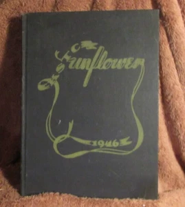 1946 Emporia State Teachers College Yearbook Emporia Kansas The Sunflower - Picture 1 of 3