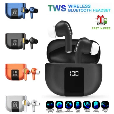 High Quality Bluetooth 5.2 Earphones Ture Wireless Bass Earbuds In-Ear Earpieces - Image 1 of 4
