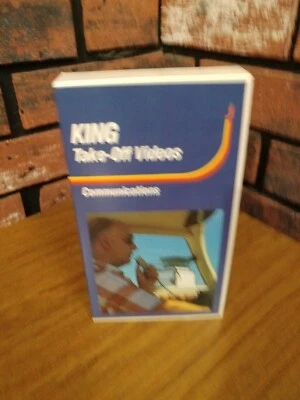 King Take-Off Video "Communication" (VHS) Flight Pilot Training - Image 1 of 3