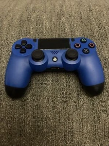 šµ Sony Playstation 4 PS4 Dualshock Wireless Controller Blue CUH-ZCT1U Working - Picture 1 of 7