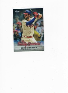 2019 Topps Chrome Update The Family Business Bryce Harper #FBC-14