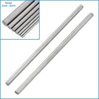 Solid Stainless Steel 2pcs 4mm x 100mm Bar Rod Pin Shaft Bolt Knife Handle Rivet
