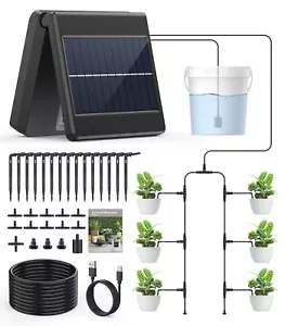 Solar Automatic Drip Irrigation Kit System, All-New Non-Fixed Timing Mode, Drip - Picture 1 of 8