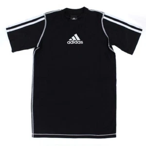Adidas Boys Core Active Short Sleeve Tee Black - Picture 1 of 1