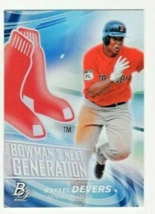 Rafael Devers 2017 Bowman Platinum Next Generation Rookie RC #BNG-RD Red Sox - Picture 1 of 1