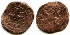 Cobre 2 maravedíes de Felipe III (1598-1621), (moneda de los piratas), España - Imagen 1 de 1