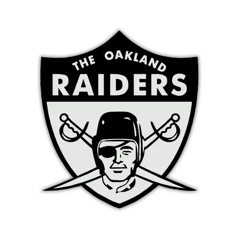 1963 Old School Oakland Raiders Logo Decal Sticker for Car Truck Las Vegas Cover