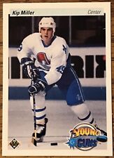 Kip Miller 1990-91 Upper Deck Young Guns Rookie Card #522 NHL RC Free Shipping