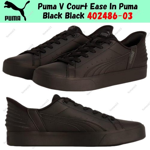 Puma V Court Ease In Puma nero nero 402486 03 taglia uomo
