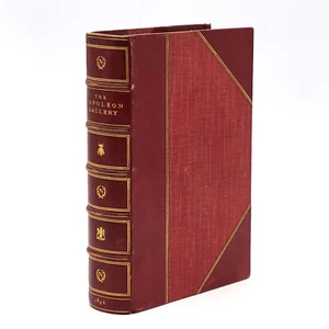The Napoleon Gallery 1846 fine binding ~ 97 illustrations with accompanying text - Imagen 1 de 9