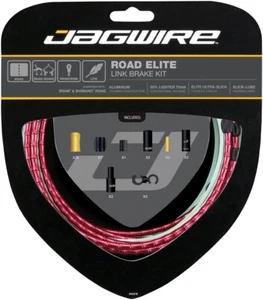 Jagwire Road Elite Link Bremskabel Kit SRAM/Shimano ultra-glatte unbeschichtete Kabel - Bild 1 von 4
