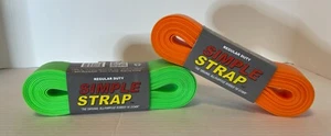 Simple Strap Self-Gripping 2x40mmx20ft Rubber Tie Down Straps 2-pack New - Picture 1 of 3
