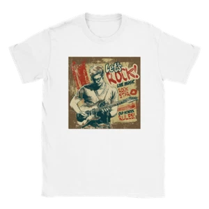 Let's Rock - Unisex Crewneck T-shirt - Picture 1 of 9