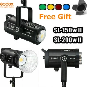 Godox SL150II 150W/SL200II 200W daylight-balanced LED video light 5600K+Remote - Picture 1 of 15