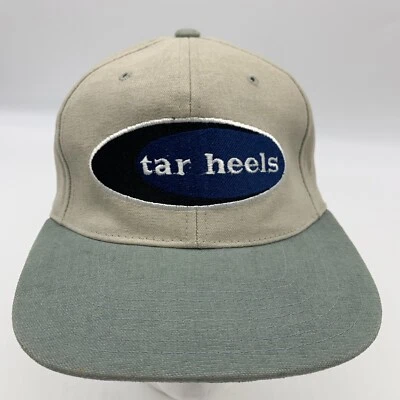 NC Tacones Alquitranados Gorra de Béisbol Sombrero Aguja Americana Bordado NCAA Correa Nuevo sin Etiquetas Foto 1 de 4