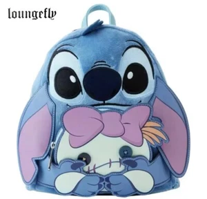 Mini mochila suave Loungefly Disney Stitch and Scrump Buddy - Imagen 1 de 5