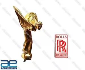 Für Rolls Royce Spirit Ecstasy Phantom Auto Motorhauben Mascot Kapuze Deko Brass - Bild 1 von 2